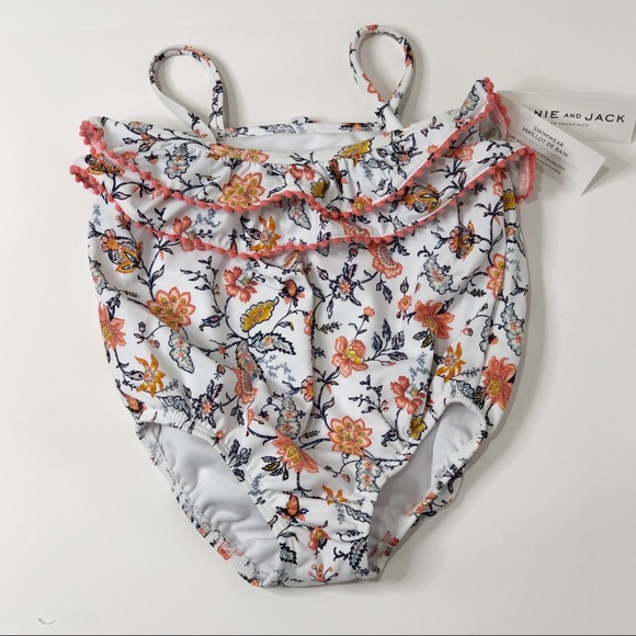 Janie & Jack Toddler Girl Swimsuit - Picture 2 of 7